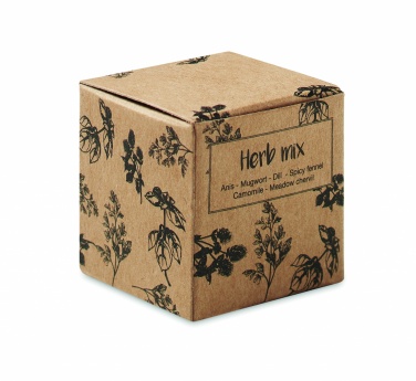 Logotrade promotional gift image of: Herb seed bomb in carton box