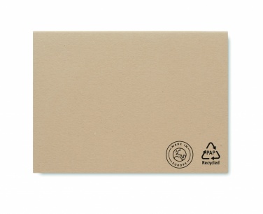 Logotrade promotional item image of: Recycled paper memo block