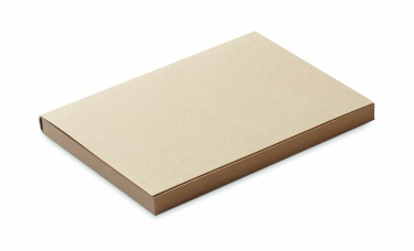 Logo trade advertising product photo of: Recycled paper memo block
