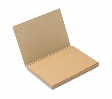 Logo trade promotional gift photo of: Recycled paper memo block
