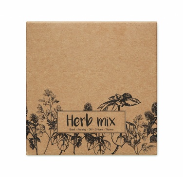 Logo trade promotional merchandise image of: Herb seeds tape 3 meter