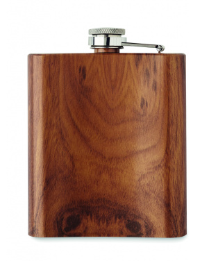Logo trade promotional item photo of: Slim hip flask 190 ml