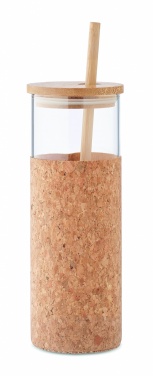 Logotrade promotional merchandise picture of: Glass tumbler sleeve 450 ml