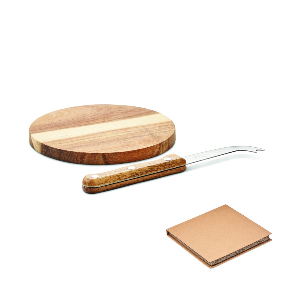 Logotrade business gifts photo of: Acacia cheese board set Dresden