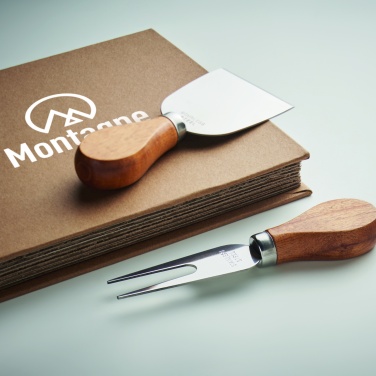 Logotrade corporate gift picture of: Set of 4 cheese knives