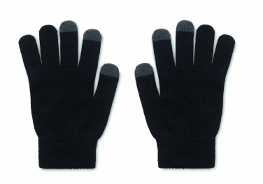 Logotrade promotional merchandise picture of: RPET tactile gloves