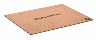 Logo trade promotional giveaway photo of: Placemat in cork