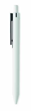 Logo trade advertising products image of: Recycled ABS push button pen