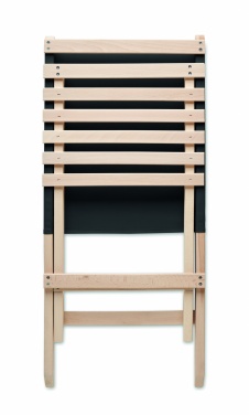 Logotrade corporate gifts photo of: Foldable wooden beach chair