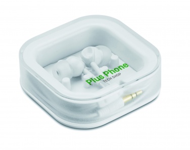 Logo trade promotional merchandise photo of: Ear plug with silicone
