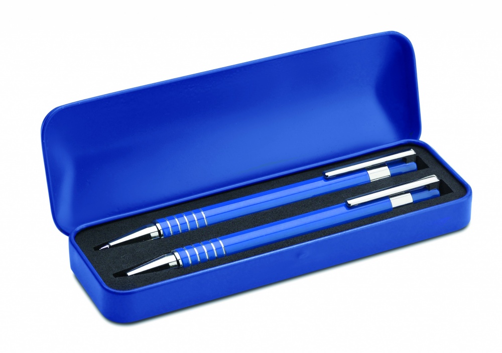 Logotrade promotional giveaways photo of: Ball pen set in metal box