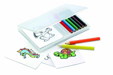 Logotrade advertising product picture of: Wooden pencil colouring set