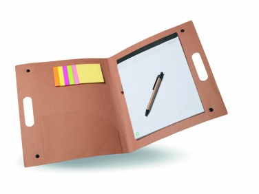 Logo trade corporate gift photo of: Conference folder recycled