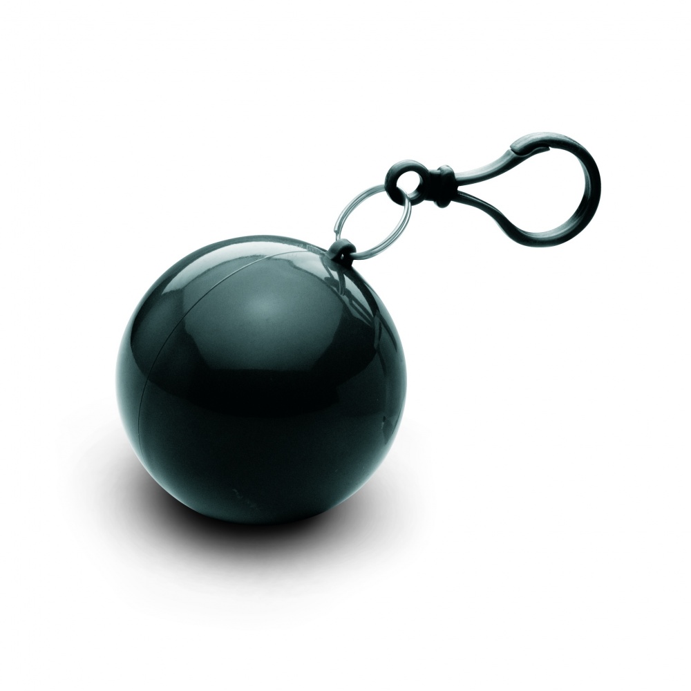 Logo trade promotional item photo of: Poncho in round container