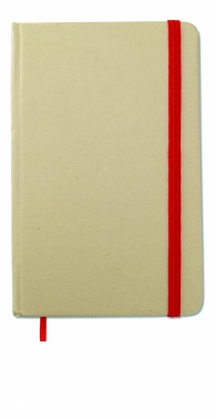 Logotrade promotional giveaway image of: A6 recycled notebook 96 plain