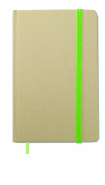 Logotrade promotional product image of: A6 recycled notebook 96 plain