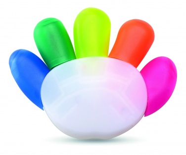 Logo trade corporate gift photo of: 5 colour highlighter