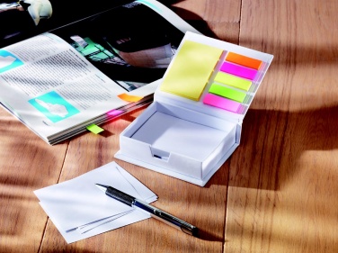 Logo trade promotional items image of: Memo notes pad dispencer
