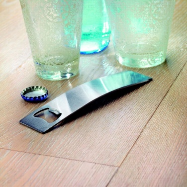 Logo trade promotional item photo of: Stainless steel bottle opener