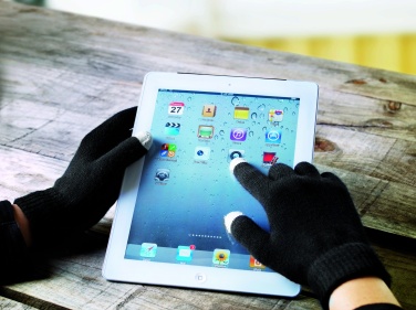 Logo trade promotional giveaway photo of: Tactile gloves for smartphones