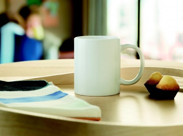 Logo trade promotional merchandise image of: Sublimation ceramic mug 300 ml