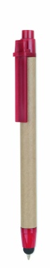 Logo trade promotional item photo of: Recycled carton stylus pen