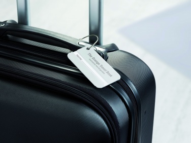 Logotrade advertising product picture of: Aluminium luggage tag