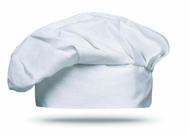 Logo trade promotional giveaways image of: Cotton chef hat 130 gsm