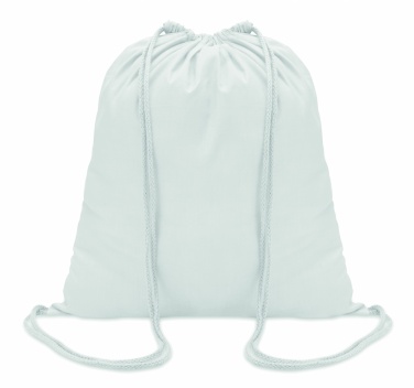 Logo trade promotional item photo of: 100gr/m² cotton drawstring bag