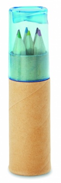 Logo trade promotional items picture of: 6 coloured pencils