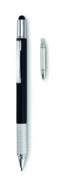 Logo trade promotional items picture of: Spirit level pen with ruler