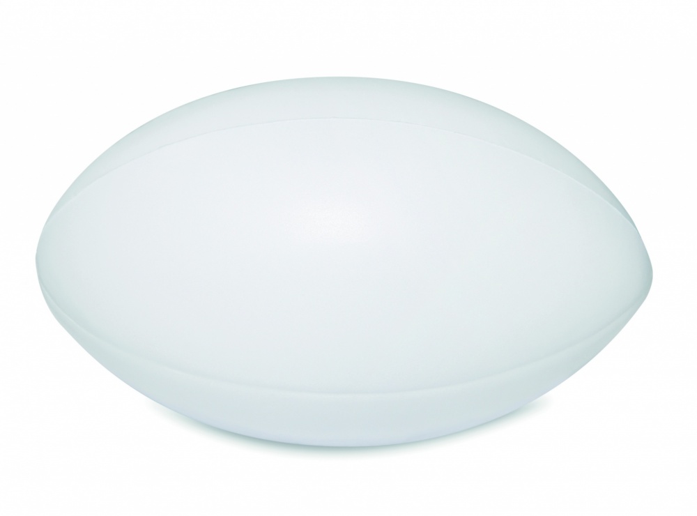 Logo trade promotional items picture of: Anti-stress PU rugby ball
