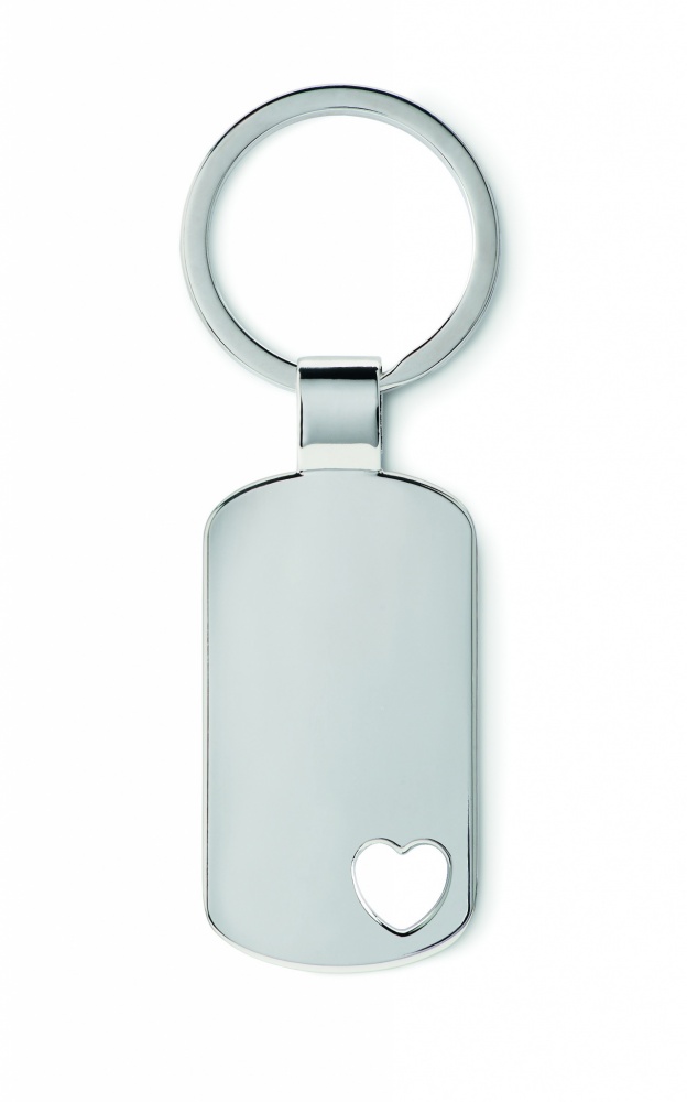 Logotrade promotional giveaway picture of: Key ring with heart detail Jūrmala