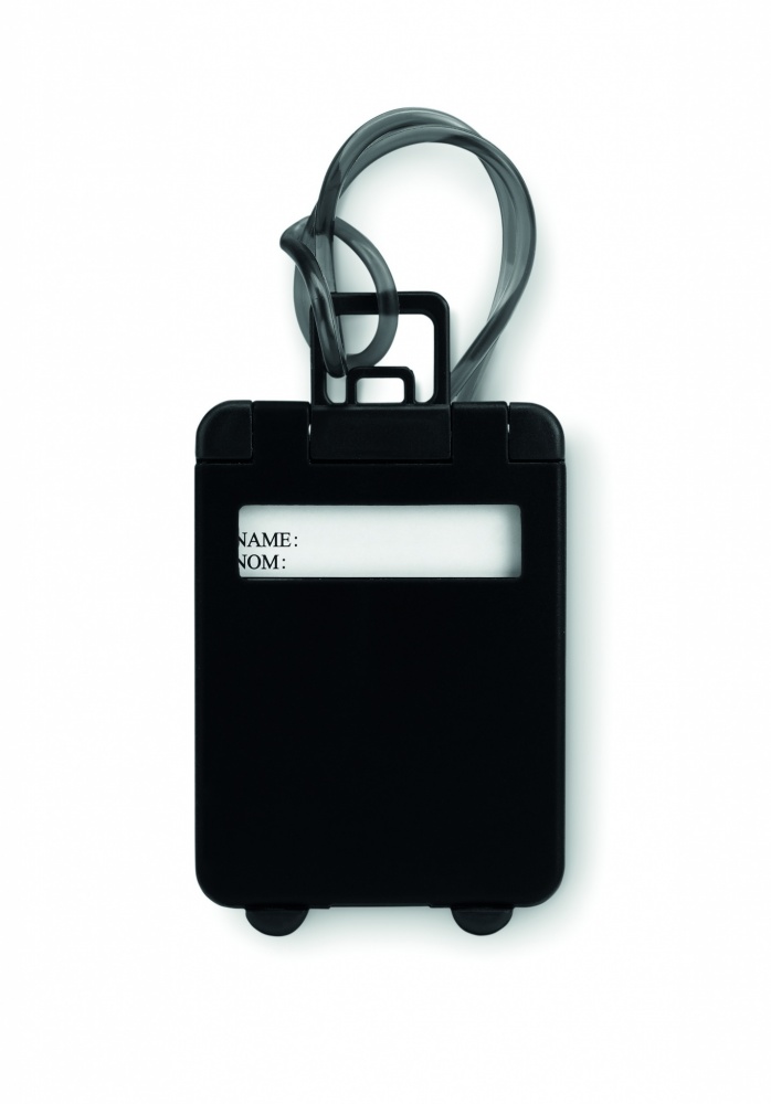 Logo trade advertising product photo of: Luggage tags plastic