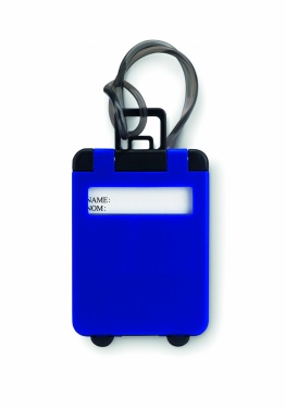Logo trade advertising products picture of: Luggage tags plastic