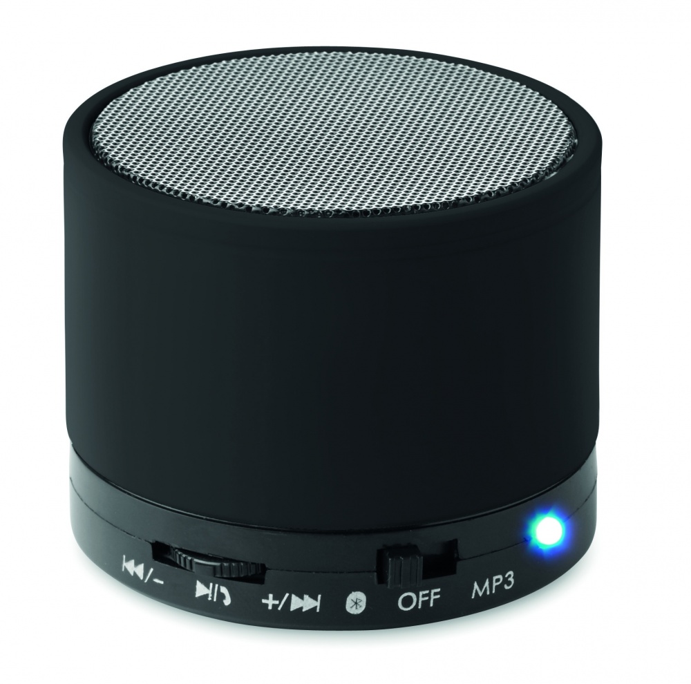 Logotrade advertising product picture of: Round wireless speaker