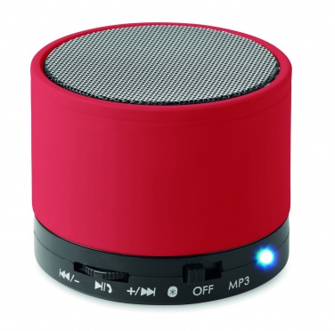 Logotrade promotional gift picture of: Round wireless speaker