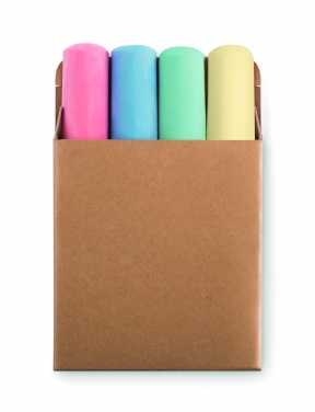 Logotrade promotional giveaway picture of: 4 chalk sticks