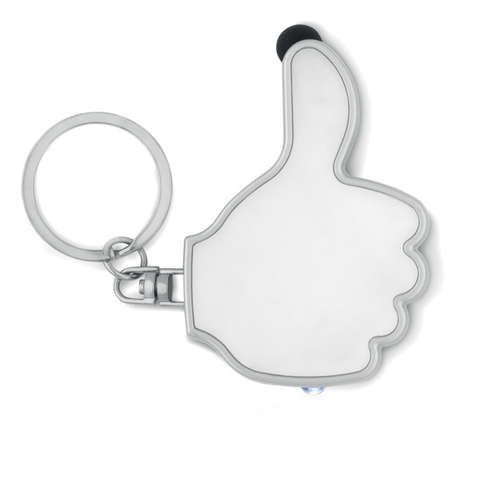 Logotrade promotional giveaways photo of: Thumbs up led light w/key ring Valmiera