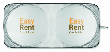 Logo trade promotional merchandise photo of: Foldable sun car visor