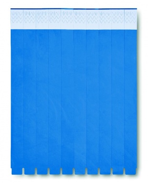 Logotrade advertising product picture of: One sheet of 10 wristbands