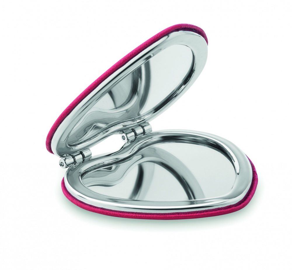 Logo trade advertising products image of: Heart PU mirror
