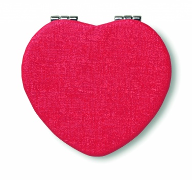 Logo trade promotional products picture of: Heart PU mirror