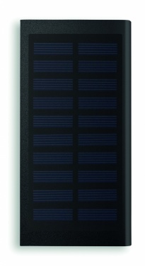Logo trade promotional giveaways picture of: Solar power bank 8000 mAh