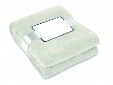 Logo trade promotional items image of: Blanket flannel
