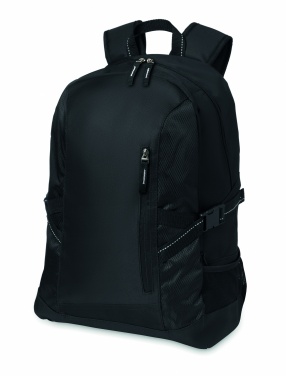 Logotrade promotional gift image of: Polyester laptop backpack