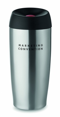 Logotrade advertising products photo of: Double wall travel cup 350 ml