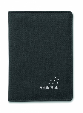 Logo trade promotional gift photo of: 2 Tone passport holder