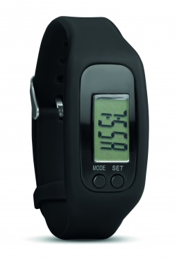 Logo trade corporate gifts image of: Pedometer bracelet FIT SET
