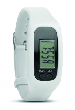 Logotrade promotional giveaway image of: Pedometer bracelet FIT SET